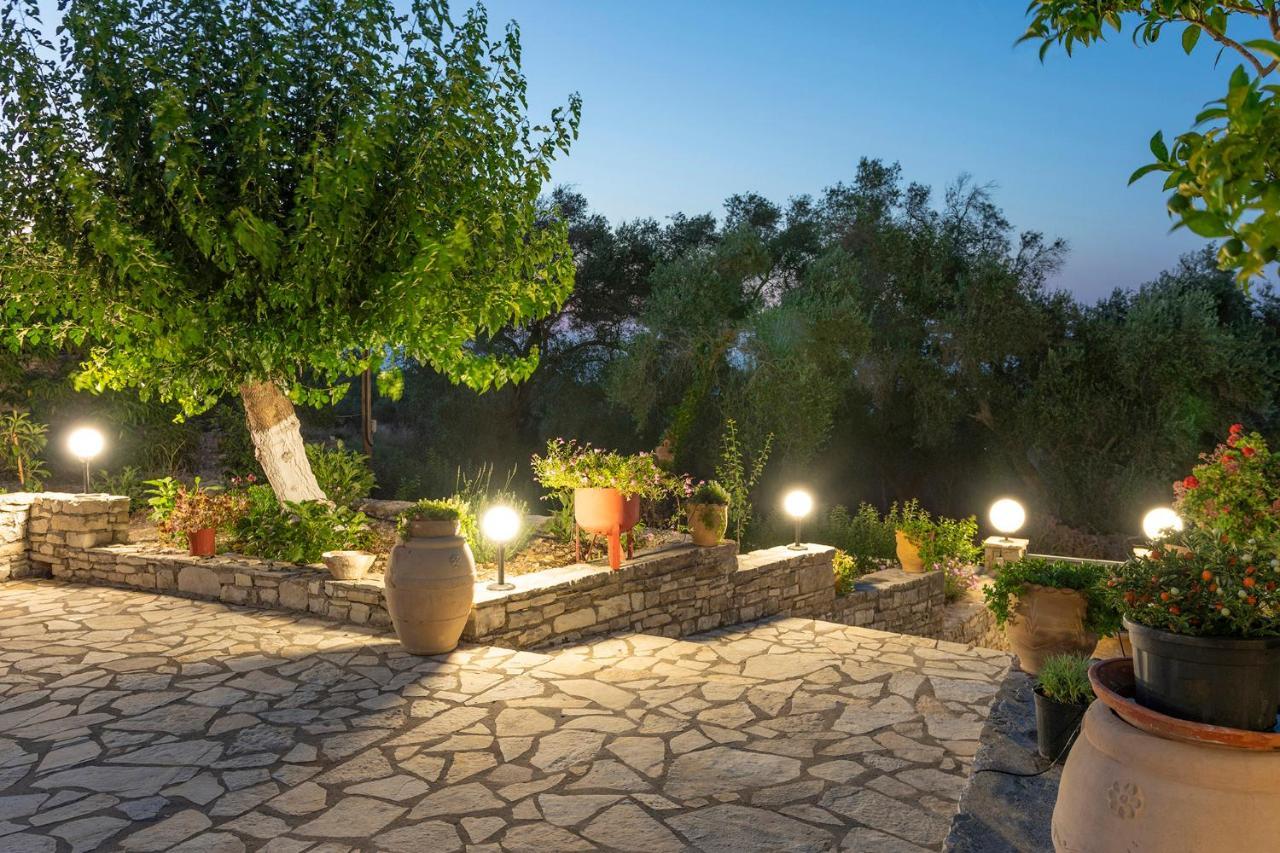 Emilios Stone House Villa Gaios Bagian luar foto