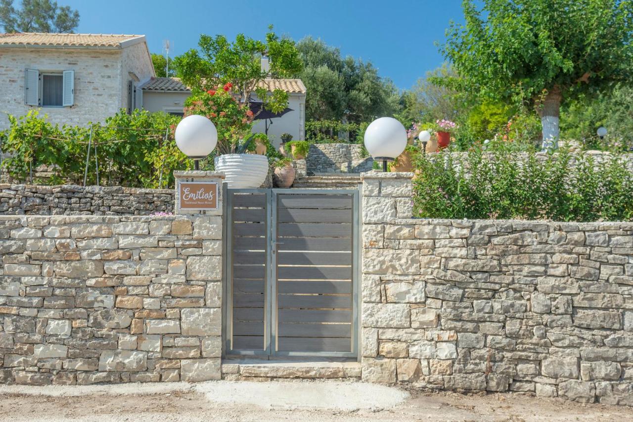 Emilios Stone House Villa Gaios Bagian luar foto